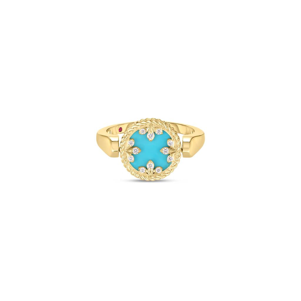 Roberto Coin Venetian Medallion Reversible Ring