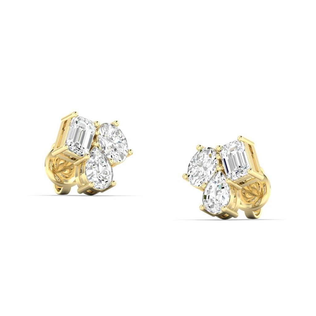 Everlee Lab Diamond Earrings -1.00cts