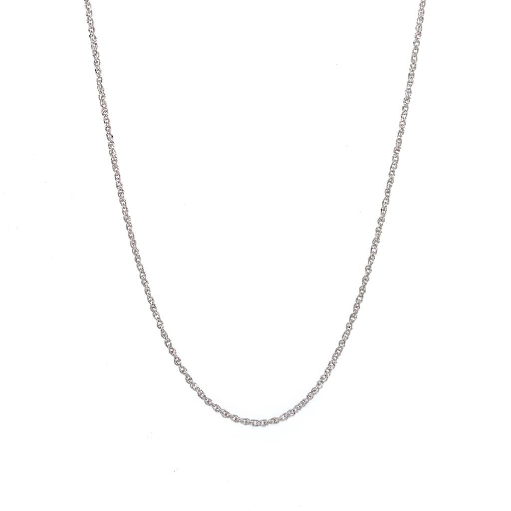 ACI 14K White Gold Chain