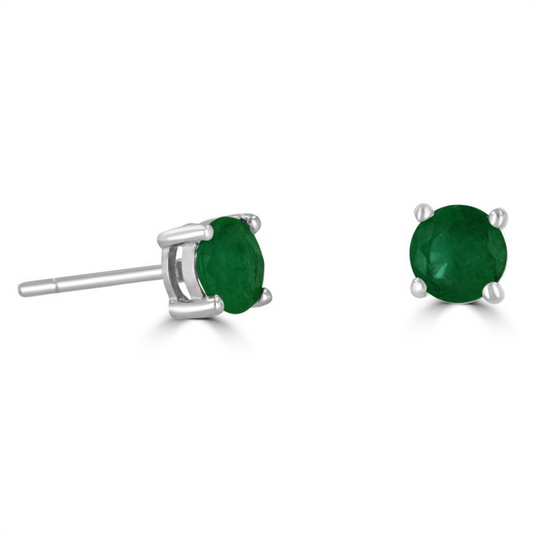 Rolland's Designs Emerald Studs