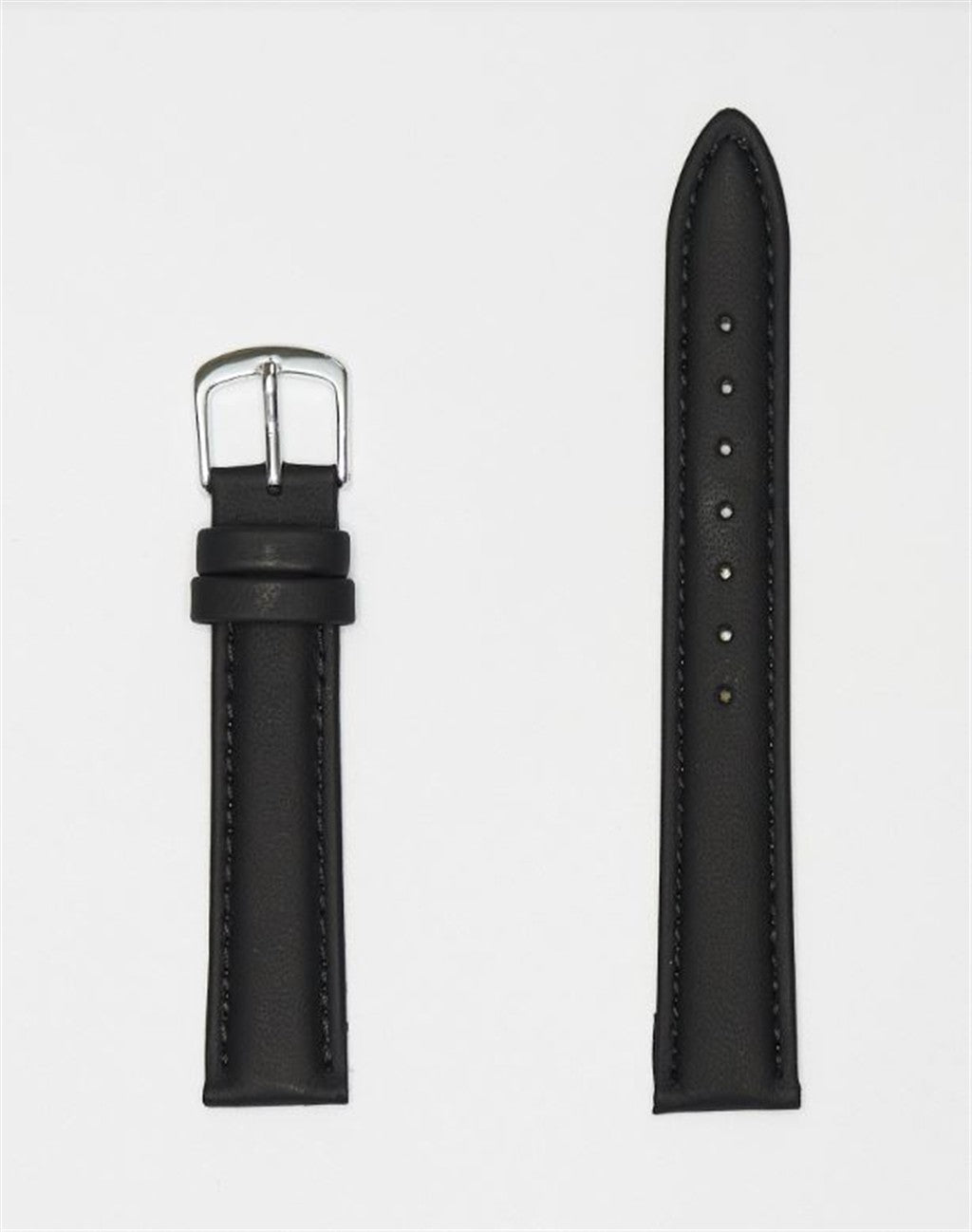 Rolland's Design 20Mm Black Leather Strap