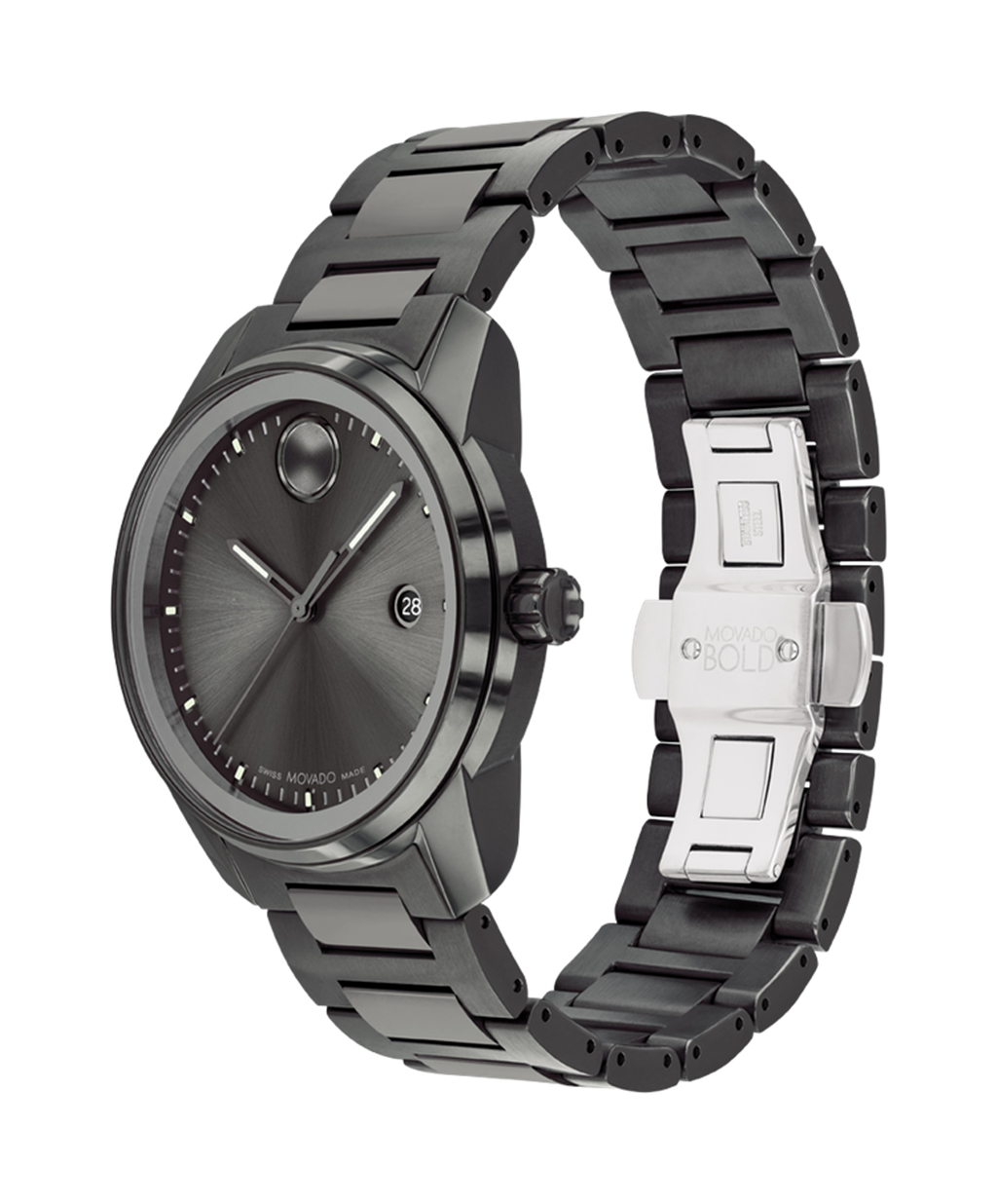 Movado Bold Verso 42mm Gunmetal