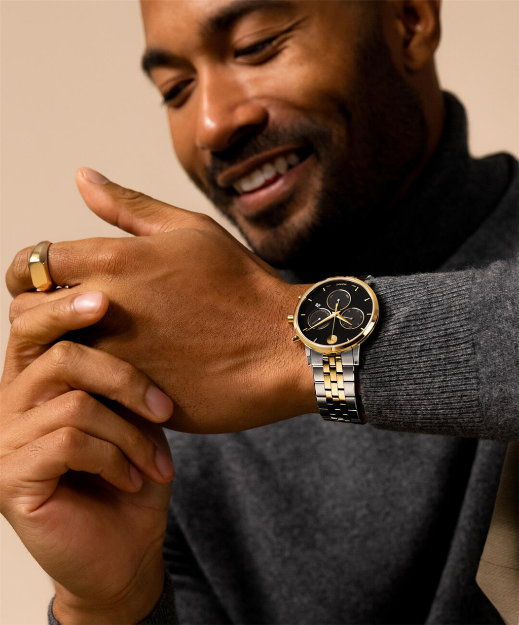 Movado Museum Classic Two-Tone Chronograph