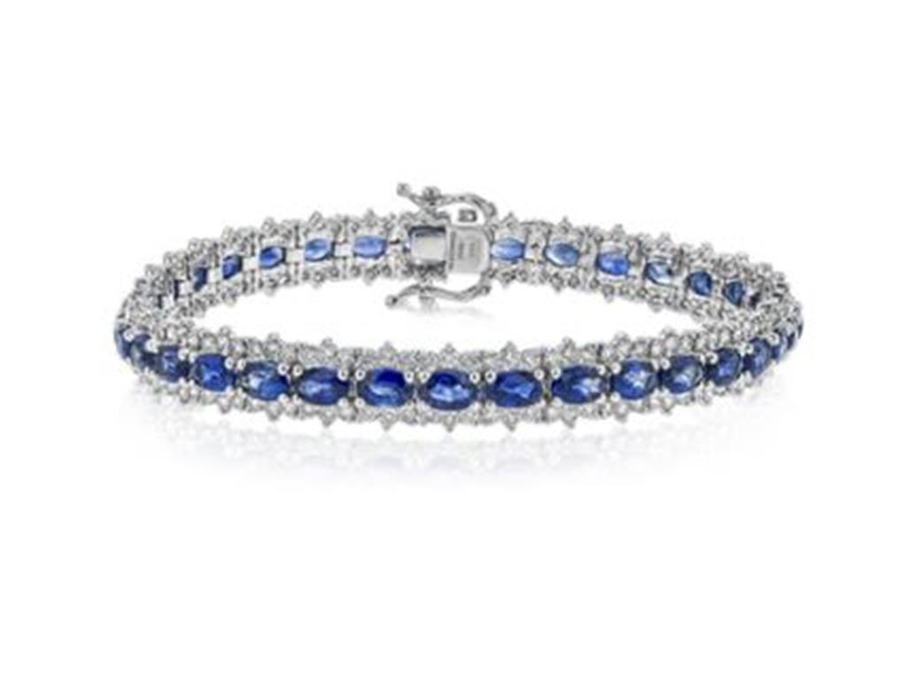 Simon G. Diamond & Sapphire Bracelet