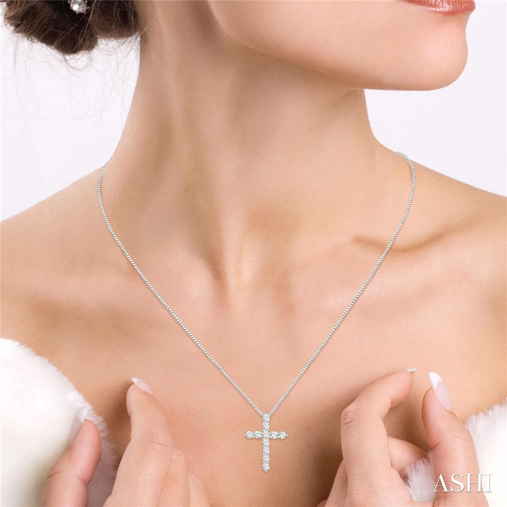 Diamond Cross Pendant