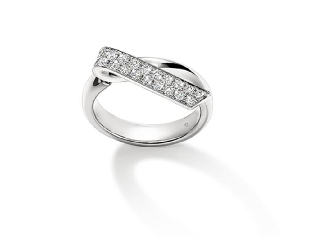 Hearts On Fire Inside/Out Pave Diamond Flip Fashion Ring