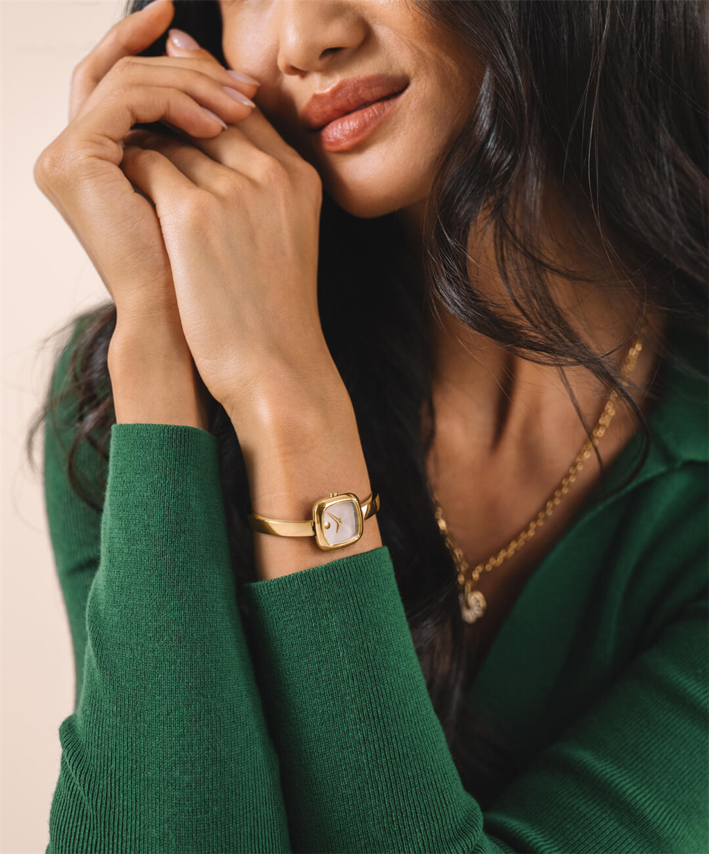 Movado Museum 21.5mm Champagne Bangle