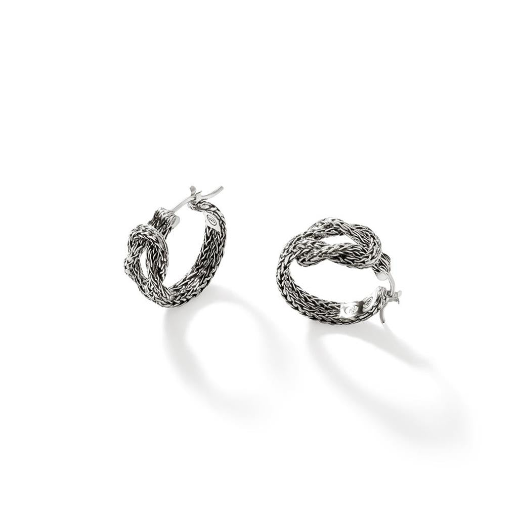 John Hardy Love Knot Hoop Earrings