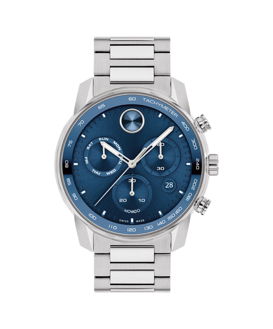 Movado Bold Verso 44Mm Quartz Chrono