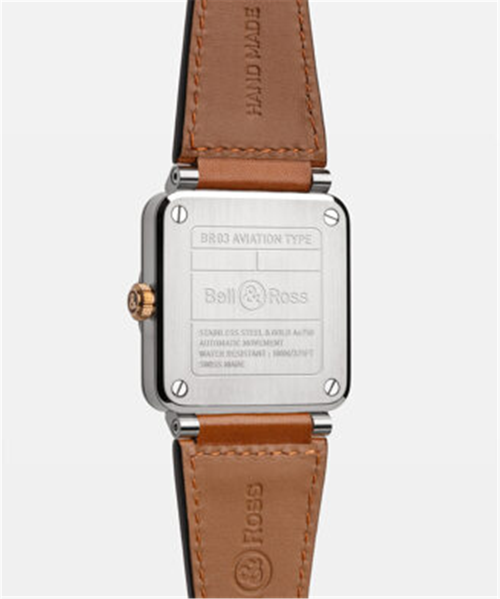 Bell & Ross BR-03 White Steel & Gold 41MM