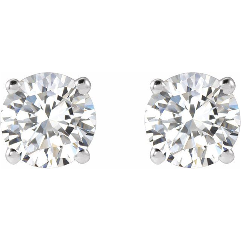 Rolland's Designs Diamond Stud Earrings -1.25cs