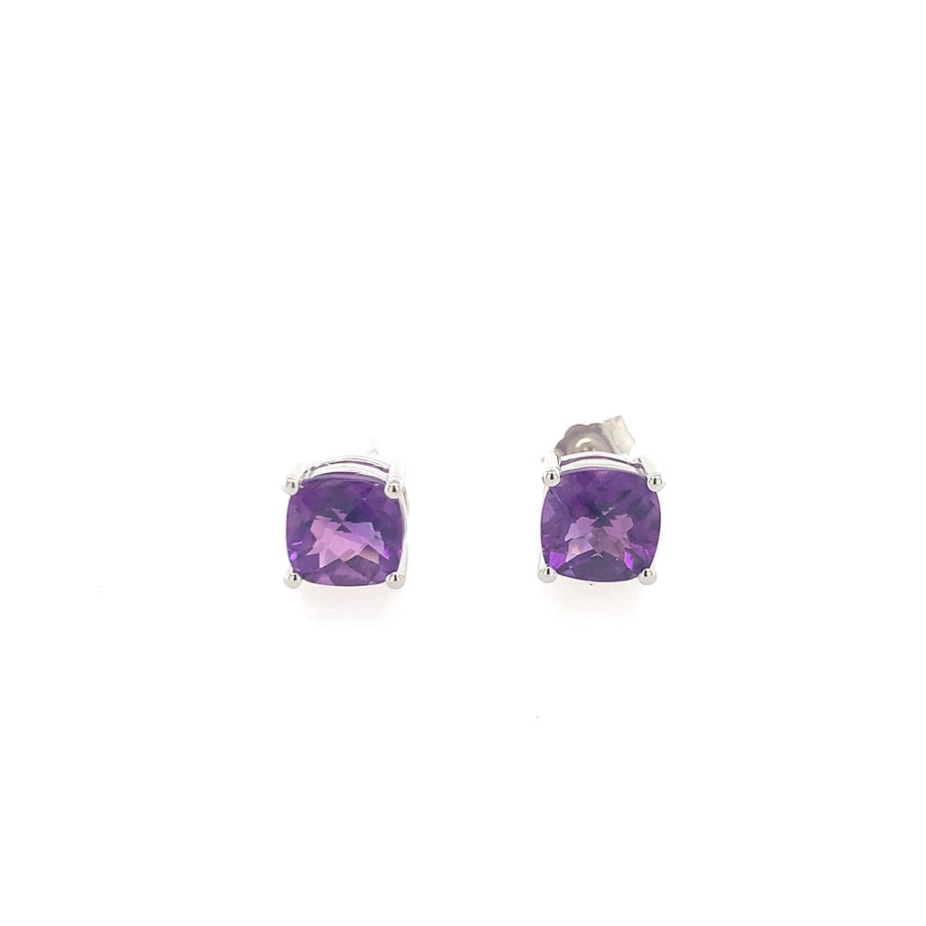 Rolland's Designs Amethyst Earrings