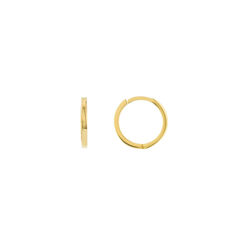 Gold Huggie Earrings