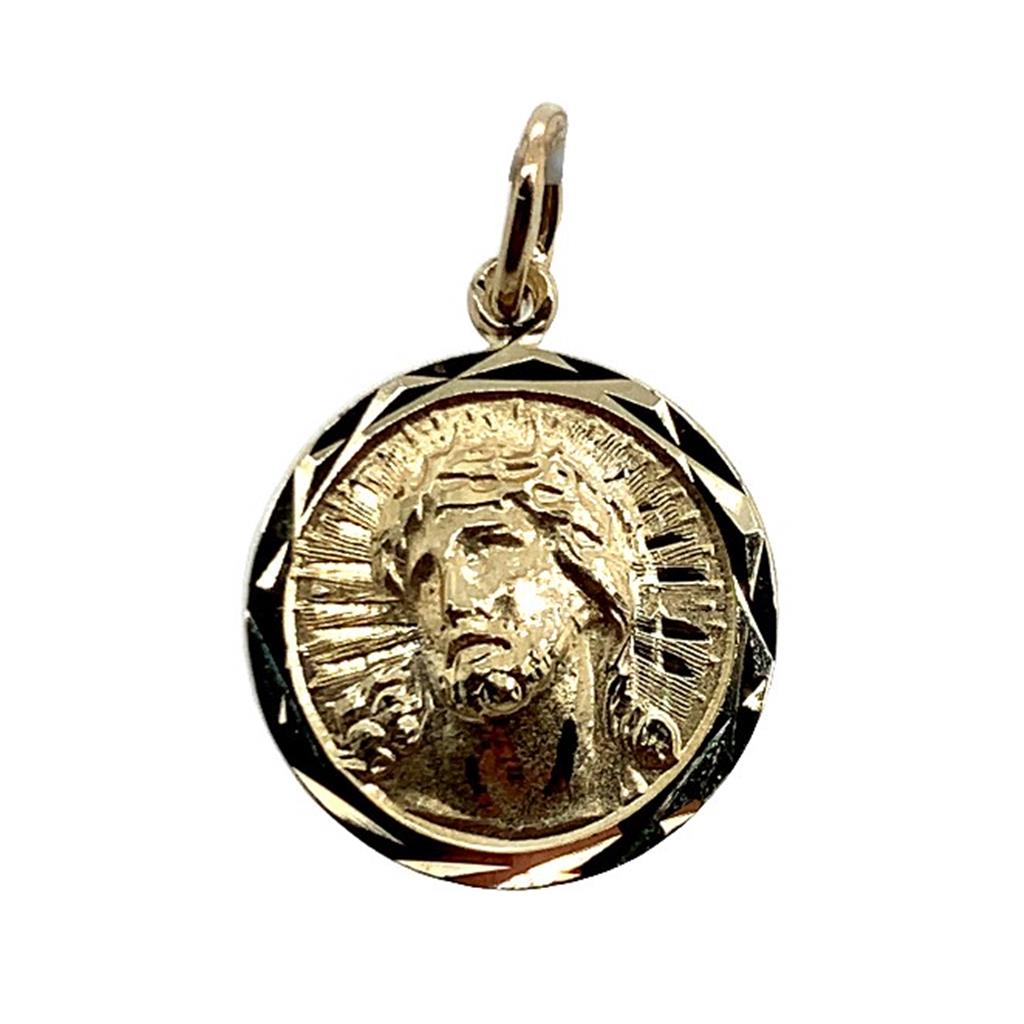 Estate Face of Jesus Medal