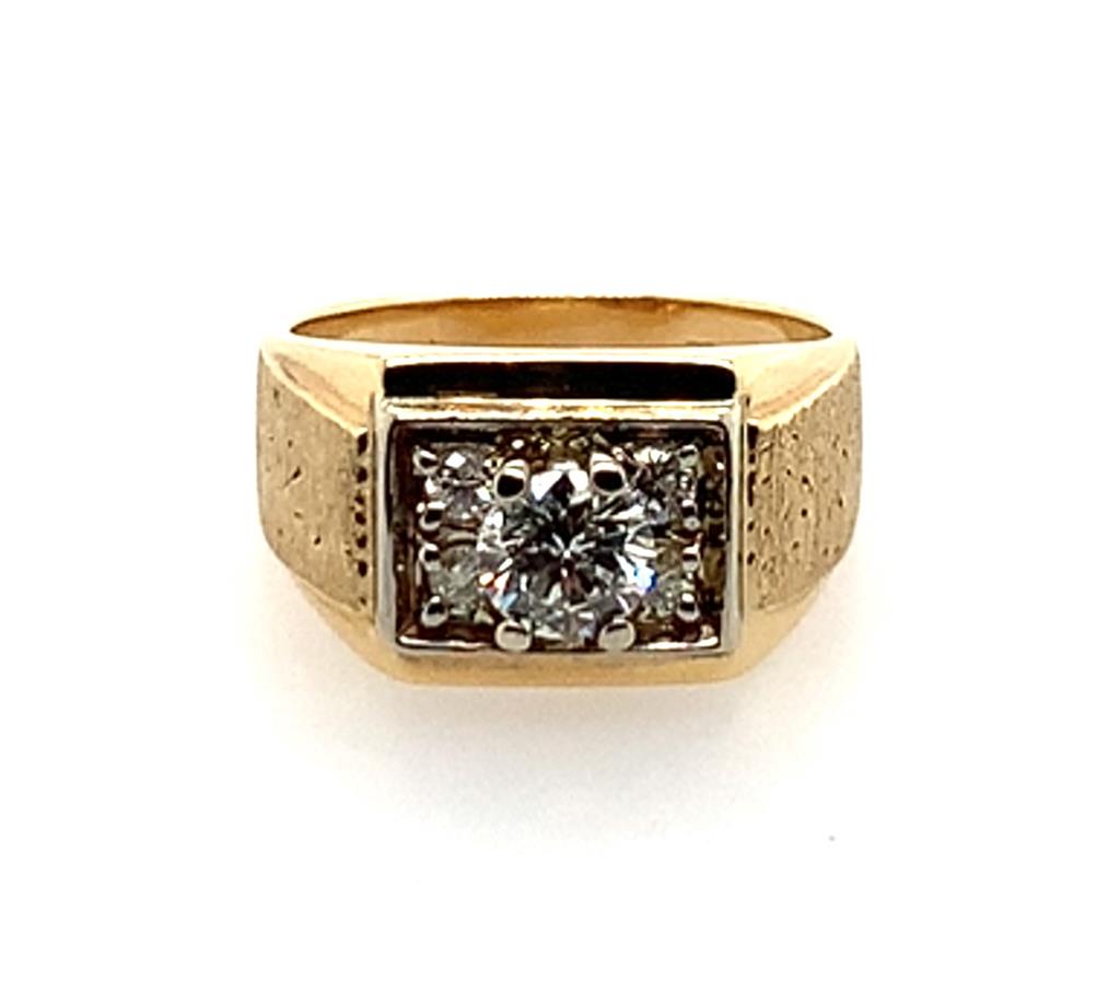 Estate Gents Diamond Ring