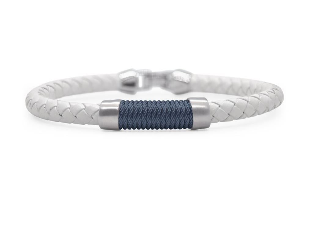 Alor Leather & Twisted Cable Bracelet