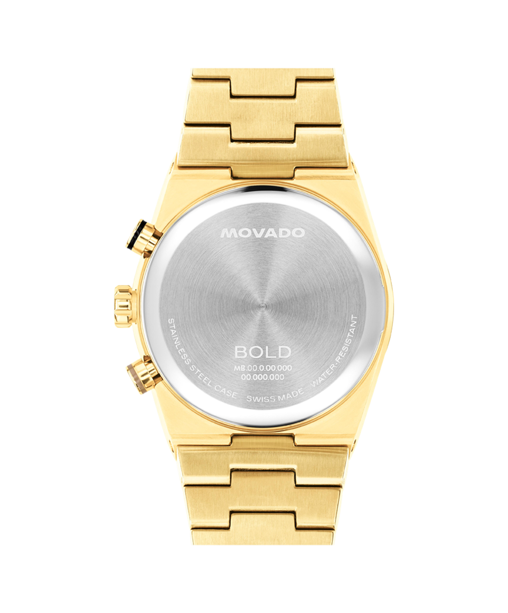 Movado Bold Yellow-Gold 40mm Chronograph