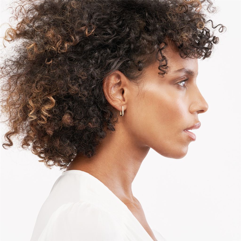 Rolland's Designs 14K Gold Paperclip U Shape Hoops