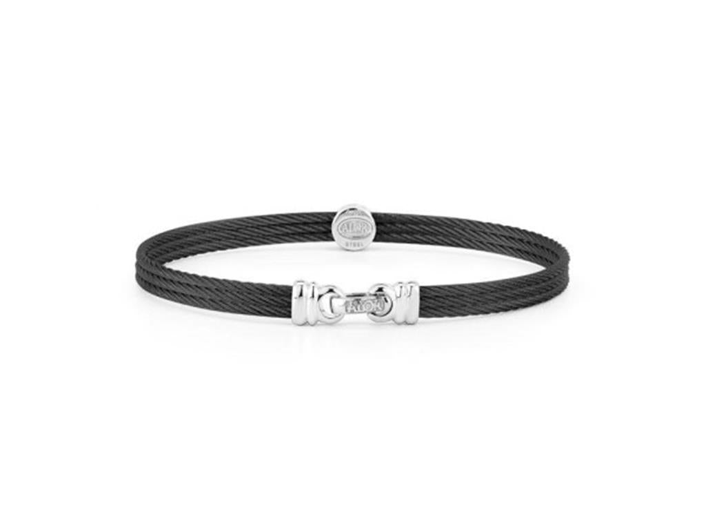 Alor Noir Single Station Diamond Bracelet