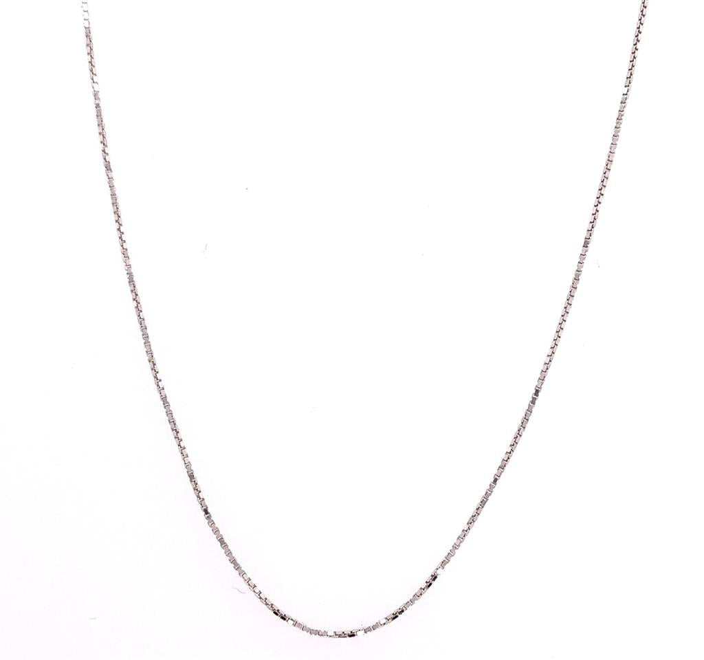 ACI 14K White Gold Chain