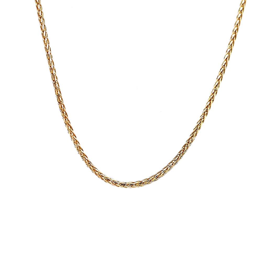Rolland's Designs 14K Gold Wheat Chain
