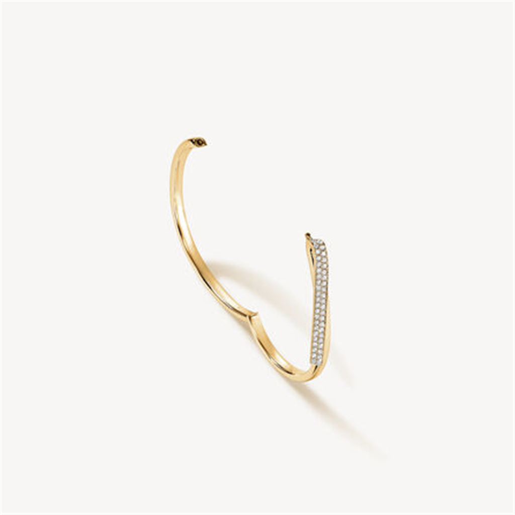 Hearts On Fire Inside Out Diamond Flip Bangle