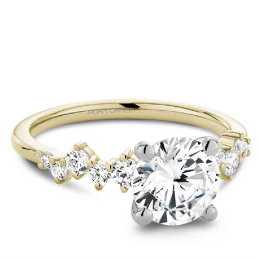 Noam Carver 14K Yellow Gold Diamond Engagement Ring