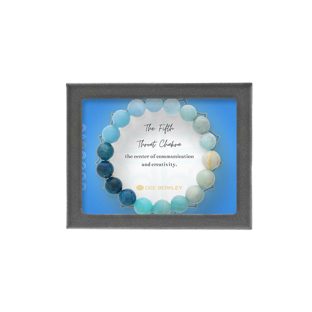 Dee Berkley Fifth Chakra Beaded Bracelet