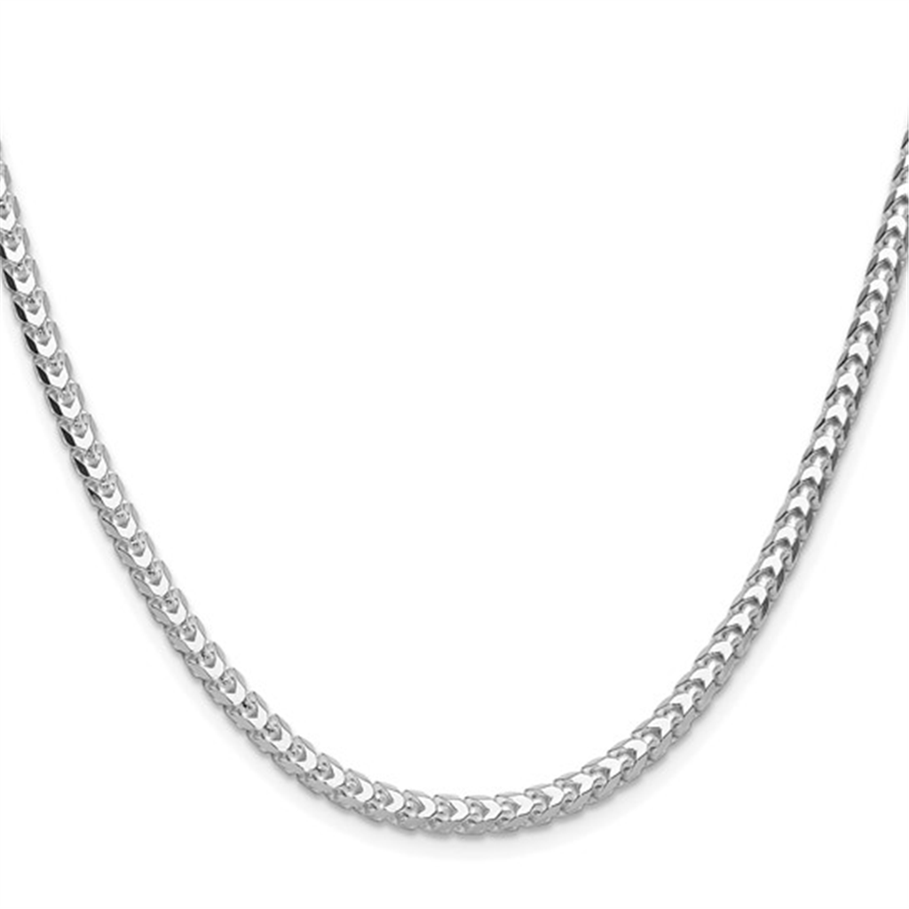 Rolland's Designs Sterling Silver 20 Inch Franco Chain