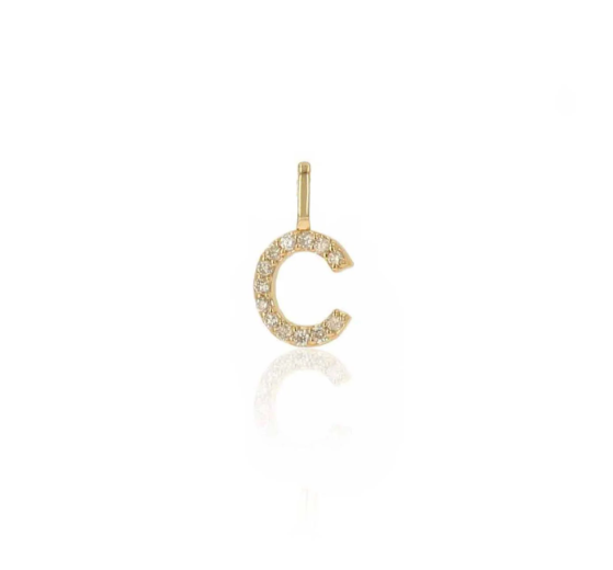 Rolland's Designs Diamond "C" Charm
