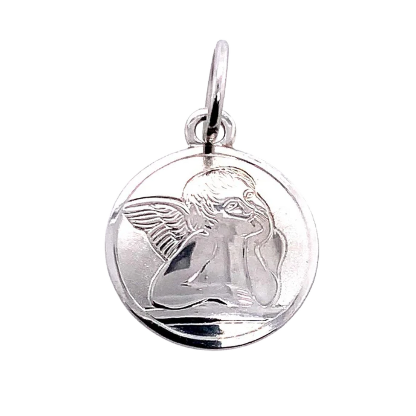 Rolland's Designs 14K Gold Cherub Angel Pendant
