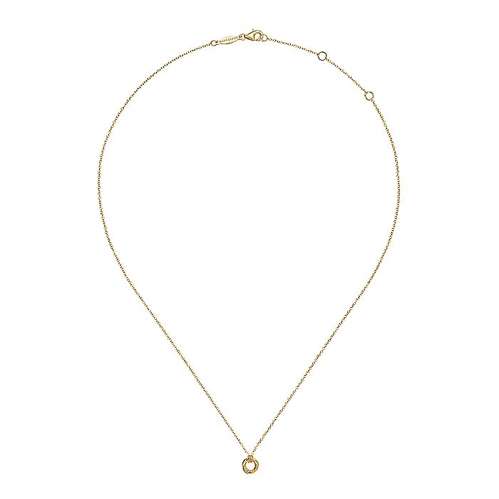 Gabriel Interlocking Circles Pendant