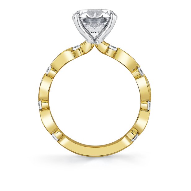 Sylvie Diamond Engagement Ring Setting