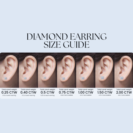 Gabriel 14Ky Diamond Gaby Floral Stud Earrings