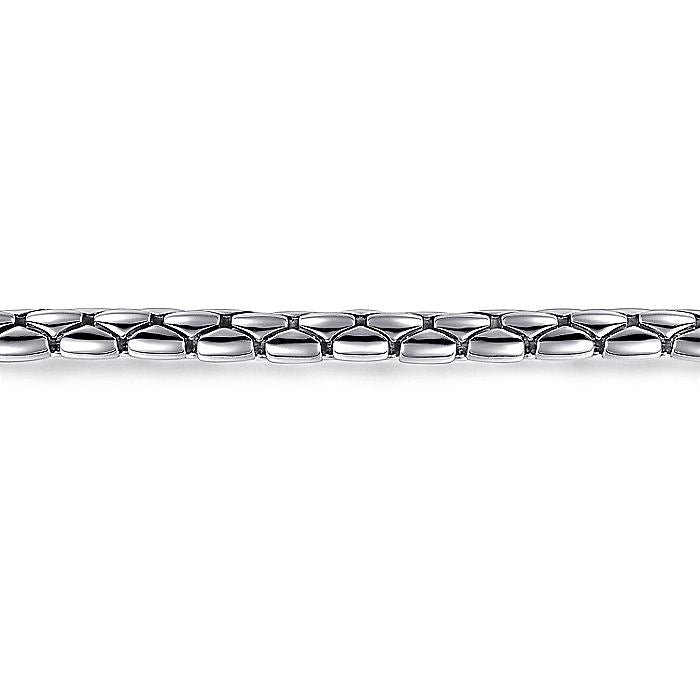 Gabriel Sterling Silver Tubular Chain Bracelet