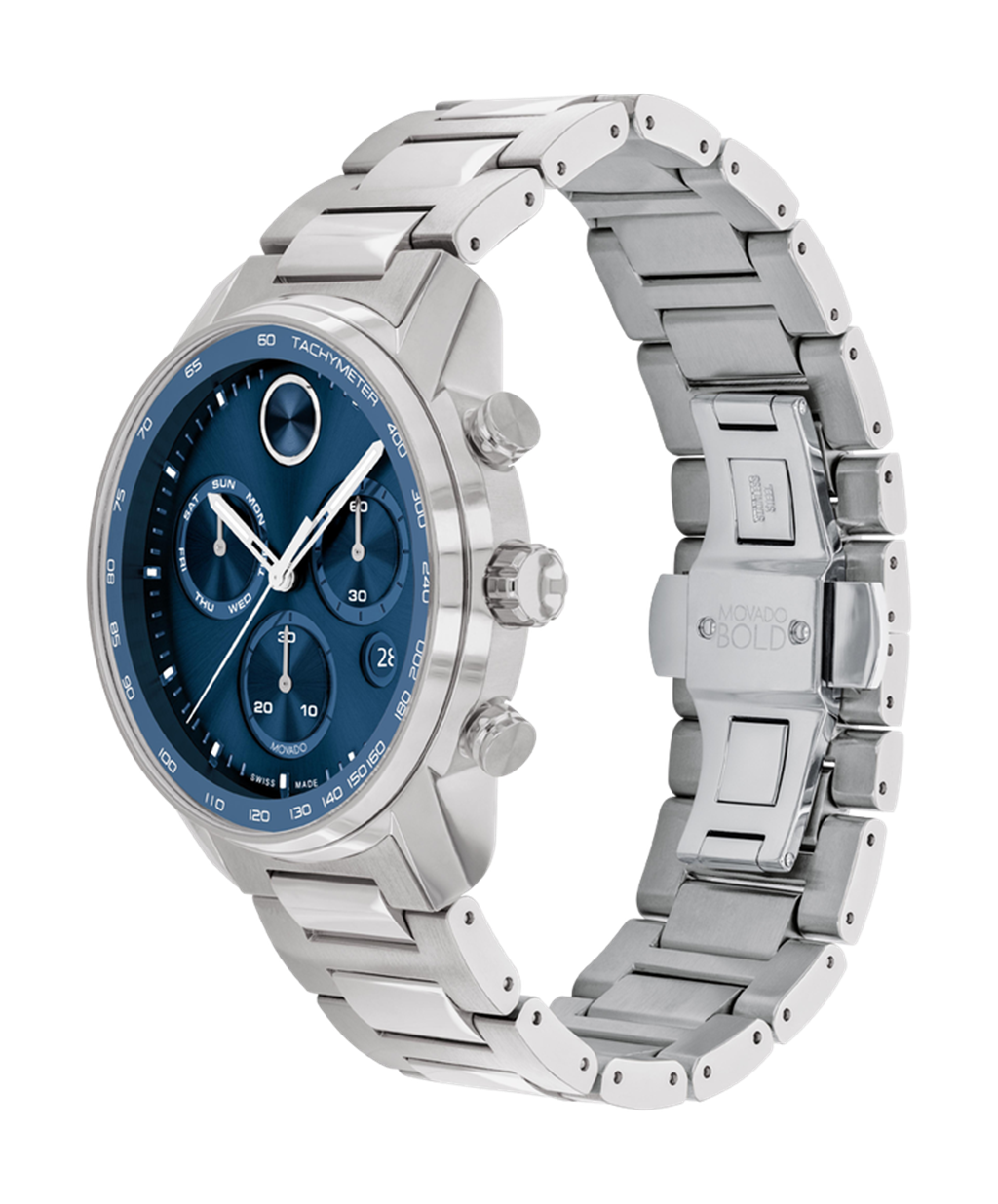Movado Bold Verso 44Mm Quartz Chrono
