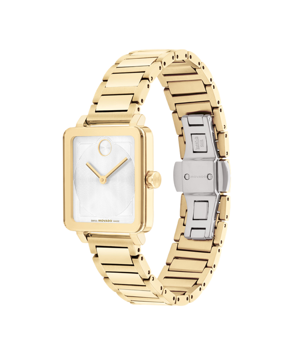 Movado Bold Evolution 2.0 Sq 26mm Gold-Tone