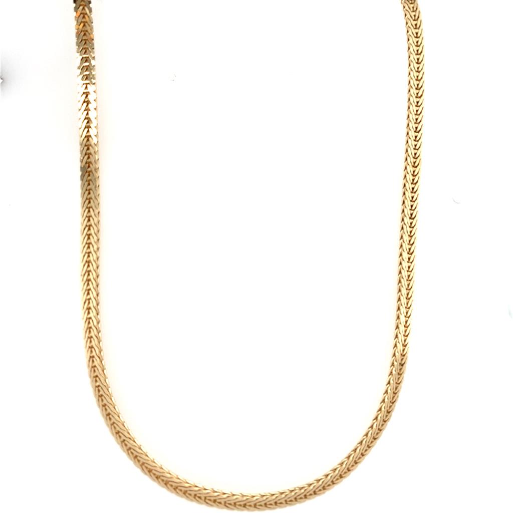 Estate 14K Herringbone Chain
