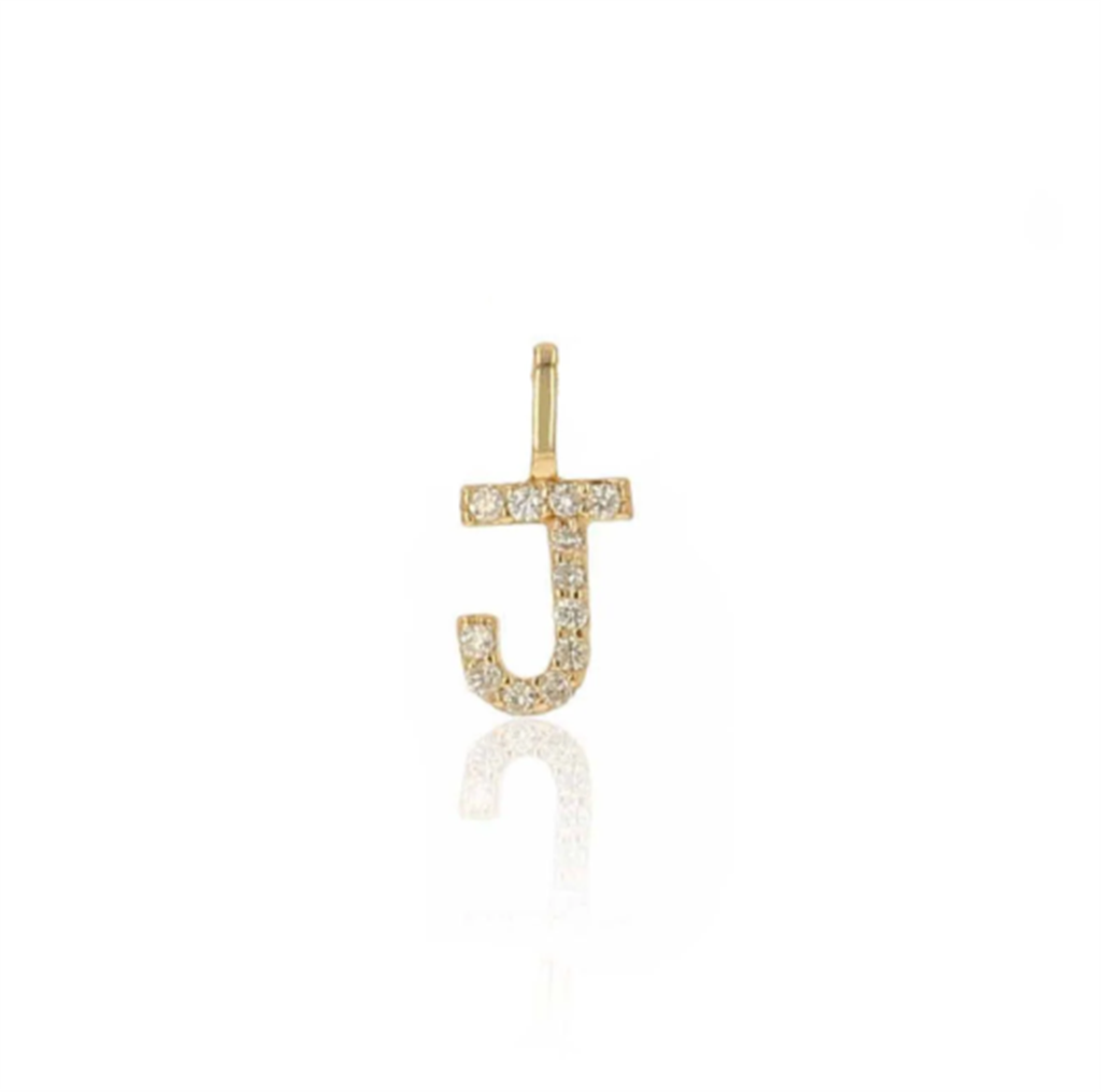 Rolland's Designs Diamond "J" Charm
