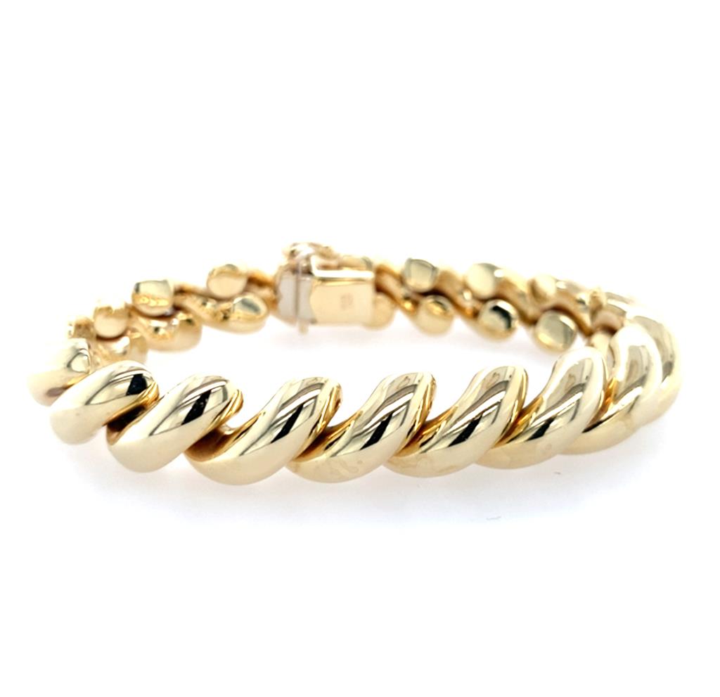 Estate 14K Yellow Gold Bracelet