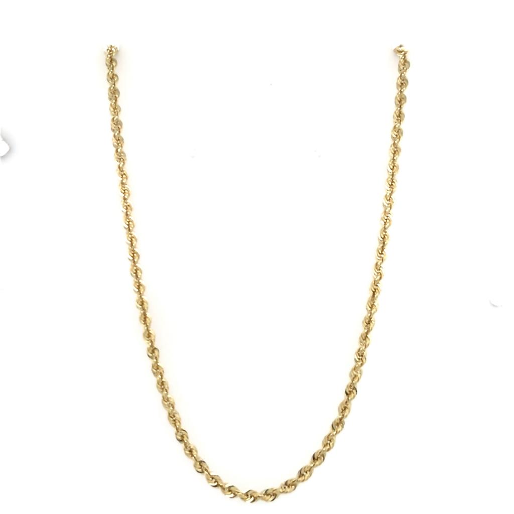 Estate 14K 18" Rope Chain