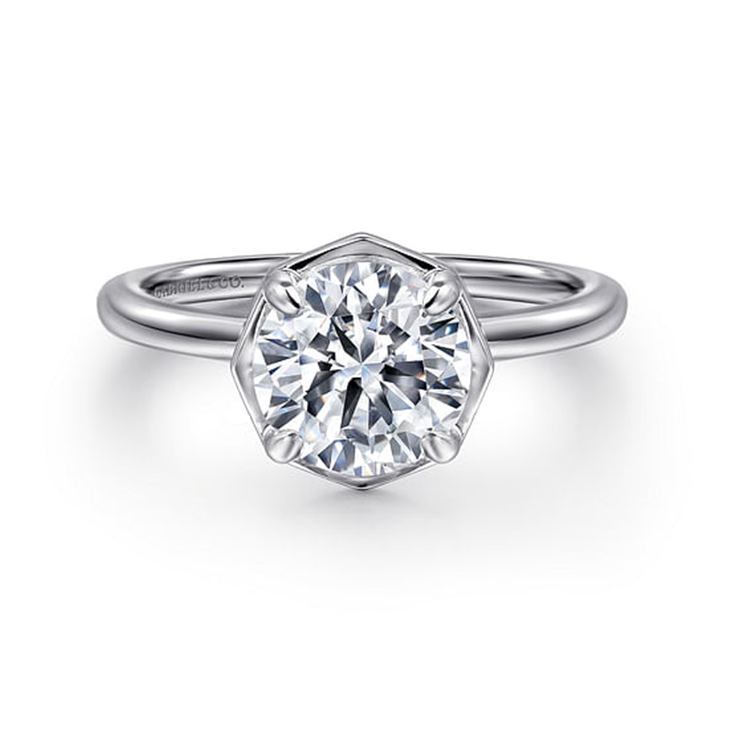 Gabriel "Cassi" White Gold Semi-Mount
