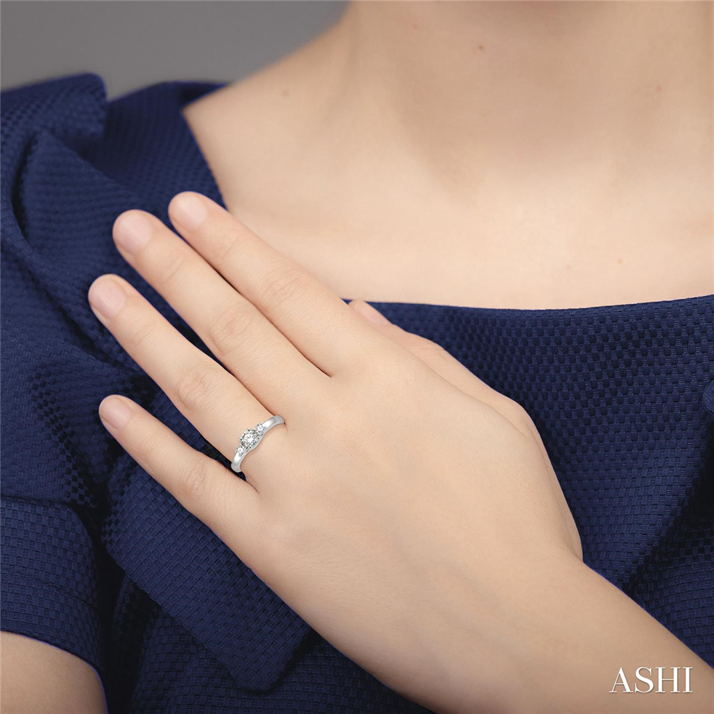 Rolland's Designs 3 Diamond Ring -0.50ct