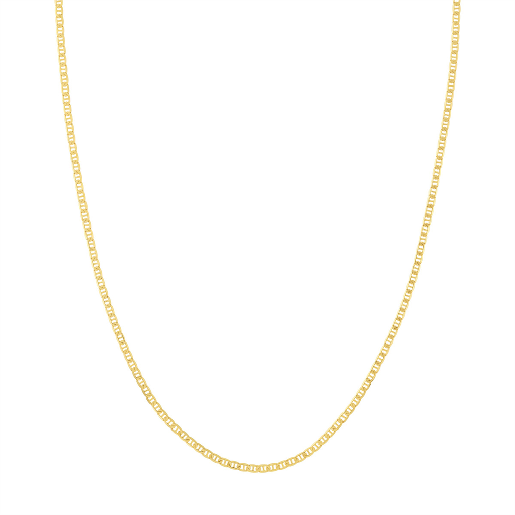 Gold 22" 2.30Mm Mariner Chain