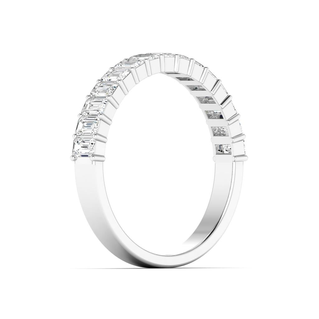Everlee 1.00ct Lab Grown Emerald Cut Diamond Band