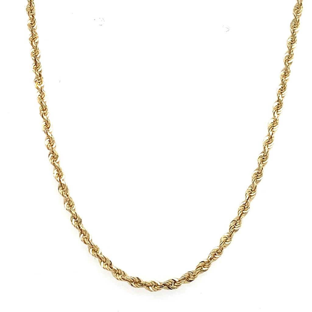 Estate 14K Rope Chain