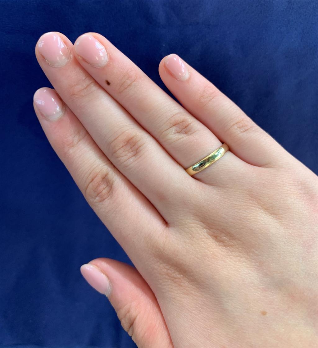 Estate 14K Yellow Gold Band