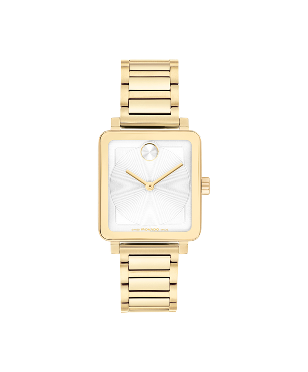 Movado Bold Evolution 2.0 Sq 26mm Gold-Tone