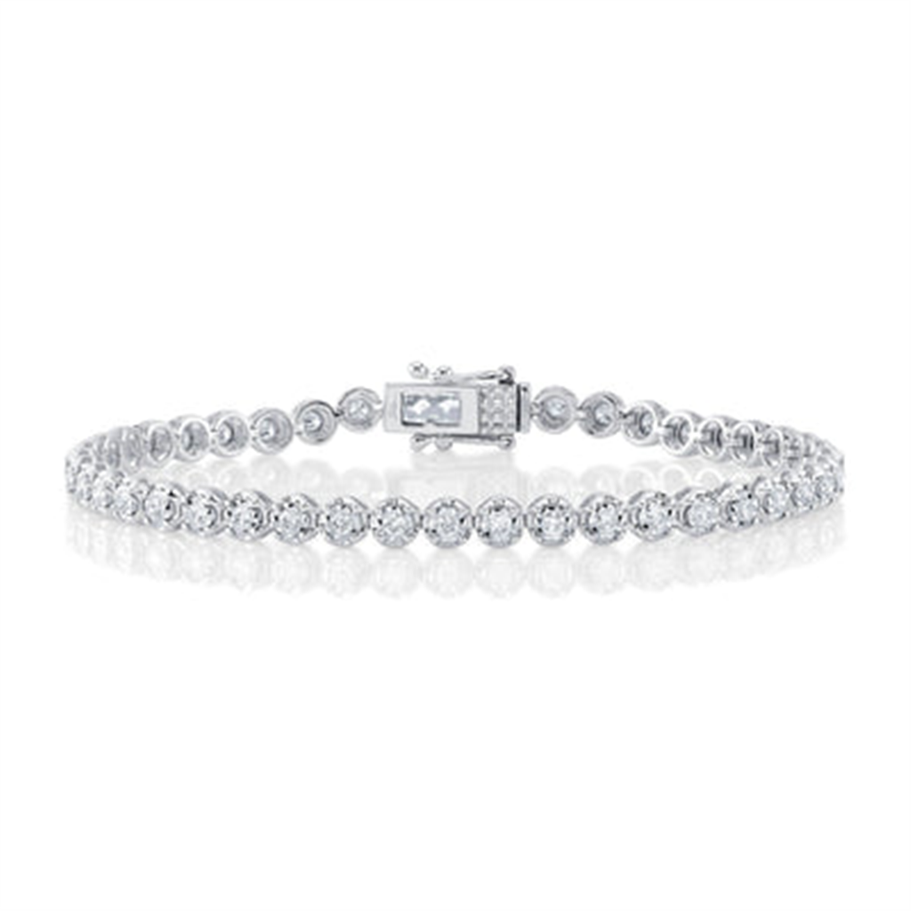 Shy Creation Diamond Station Bangle