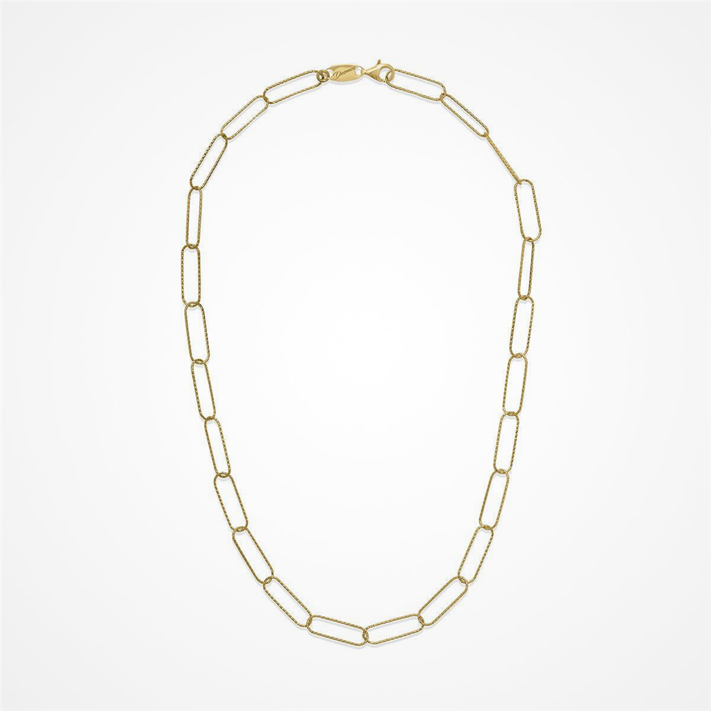 Desmos Paperclip Link Necklace